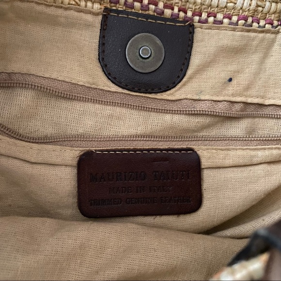 Maurizio Taituti Cute Vintage 90’s Beach Bag - Picture 8 of 9